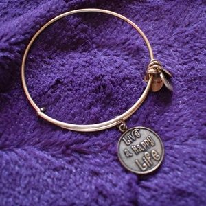 Alex and Ani "Live a Happy Life" Bracelet
